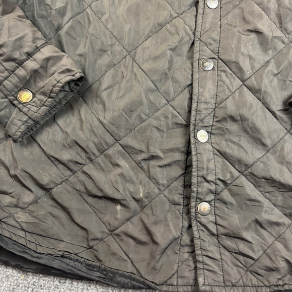 RVCA Men’s Black Quilted Snap Button Up Jacket size: Small - Picture 3 of 9